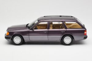 Mercedes 300D S124 T-Model Bornit Diileri Väljaanne Norev 1:18 B66040701 Metall - pilt 4/8