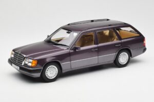 Mercedes 300D S124 T-Model Bornit Diileri Väljaanne Norev 1:18 B66040701 Metall