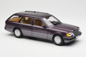 Mercedes 300D S124 T-Model Bornit Diileri Väljaanne Norev 1:18 B66040701 Metall - pilt 6/8