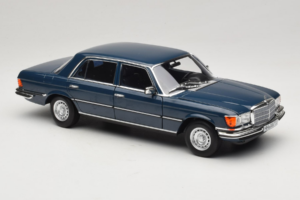 Mercedes 350 SEL W116 Hansa Blue Norev 1:18 183976 Metall - pilt 6/8
