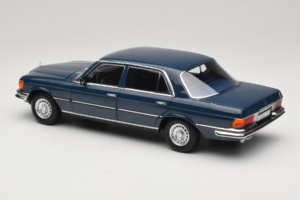 Mercedes 350 SEL W116 Hansa Blue Norev 1:18 183976 Metall - pilt 7/8