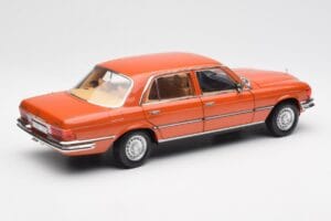 Mercedes 450 SEL 6.9 W116 Oranž Metallic Norev 1:18 183459 Metall - pilt 3/8