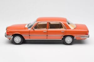 Mercedes 450 SEL 6.9 W116 Oranž Metallic Norev 1:18 183459 Metall - pilt 4/8