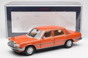 Mercedes 450 SEL 6.9 W116 Oranž Metallic Norev 1:18 183459 Metall - pilt 8/8