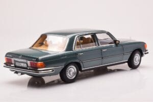 Mercedes 450 SEL 6.9 W116 Petrol Metallik Norev 1:18 183974 Metall - pilt 3/8