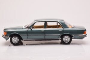 Mercedes 450 SEL 6.9 W116 Petrol Metallik Norev 1:18 183974 Metall - pilt 4/8