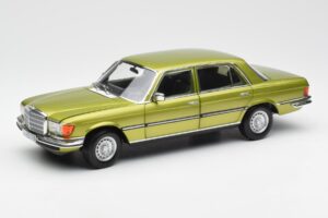 Mercedes 450 SEL W116 Citrus Roheline Diileri Väljaanne Norev 1:18 B66040683 Metall