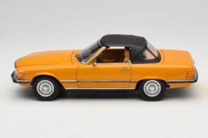 Mercedes 450 SL R107 Cayenne Orange Norev 1:18 183350 Metall - pilt 5/10