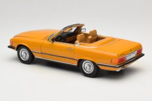 Mercedes 450 SL R107 Cayenne Orange Norev 1:18 183350 Metall - pilt 9/10