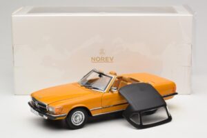 Mercedes 450 SL R107 Cayenne Orange Norev 1:18 183350 Metall - pilt 10/10