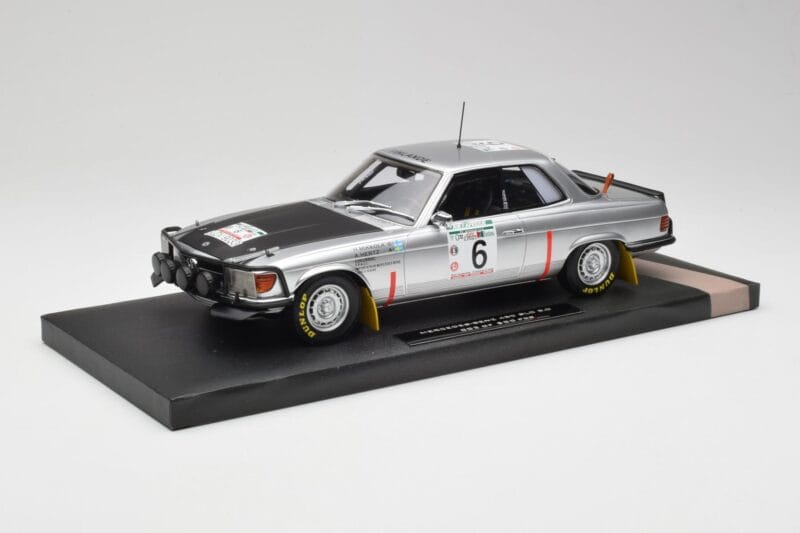 Mercedes 450 SLC 5.0 C107 Hertz #6 H. Mikkola Rally Bandama 1979 Winner Minichamps 1:18 107793206 Vaik