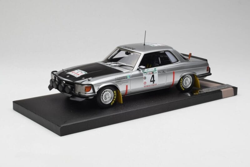 Mercedes 450 SLC 5.0 C107 #4 B. Waldegard / H. Thorszelius Rally Bandama 1979 Minichamps 1:18 107793204 Vaik