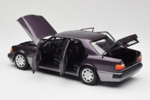 Mercedes 500 E W124 Bornit Metallic Norev 1:18 183948 Metall - pilt 5/8