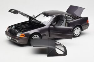 Mercedes 500 SL R129 Bornit Metallik Diileri Väljaanne Norev 1:18 B66040655 Metall - pilt 2/13