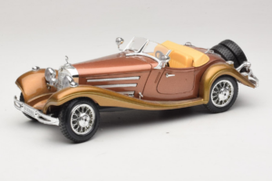 Mercedes 500K Roadster Vask Metallic Bburago 1:18 3020-P1 Metall