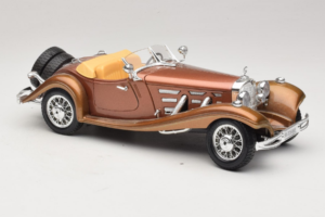 Mercedes 500K Roadster Vask Metallic Bburago 1:18 3020-P1 Metall - pilt 6/8