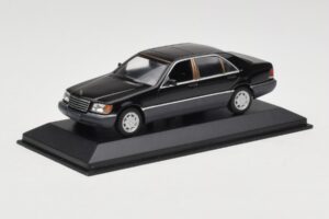 Mercedes 600 SEL W140 Black Metallic Minichamps 1:43 940035400 Metall - pilt 2/4