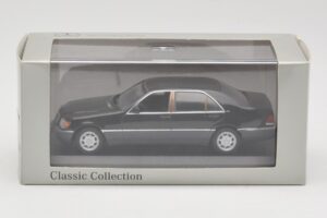 Mercedes 600 SEL W140 Black Metallic Minichamps 1:43 940035400 Metall - pilt 4/4