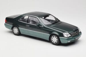 Mercedes 600 SEC W140 Coupe Green Metallic KK-Scale 1:18 KKDC180343 Metall - pilt 4/6