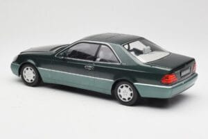 Mercedes 600 SEC W140 Coupe Green Metallic KK-Scale 1:18 KKDC180343 Metall - pilt 5/6