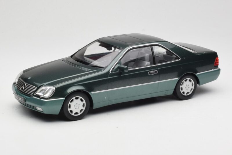 Mercedes 600 SEC W140 Coupe Green Metallic KK-Scale 1:18 KKDC180343 Metall