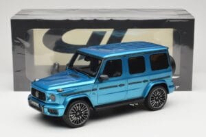 Mercedes AMG G63 W463 Hyper Blue Magno GT Spirit 1:18 GT925 Vaik - pilt 6/6