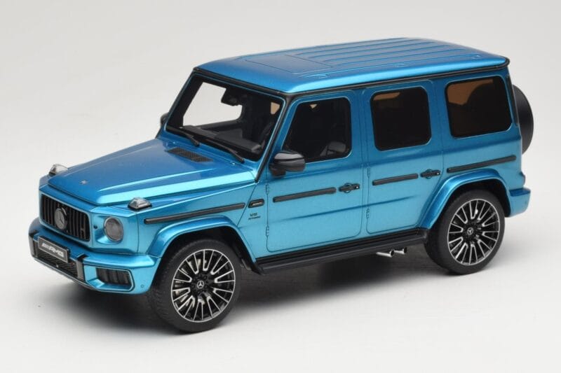 Mercedes AMG G63 W463 Hyper Blue Magno GT Spirit 1:18 GT925 Vaik