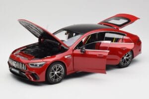 Mercedes AMG GT 63 S X290 Jupiter Punane Norev 1:18 B66961039 Metall - pilt 2/8