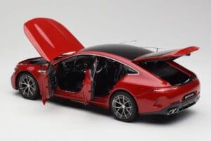 Mercedes AMG GT 63 S X290 Jupiter Punane Norev 1:18 B66961039 Metall - pilt 5/8