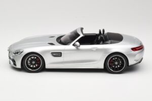 Mercedes AMG GT C Roadster R190 Hõbedane Norev 1:18 183453 Metall - pilt 3/6