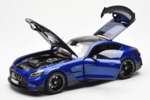 Mercedes AMG GT C190 Black Series Sinine Metallic Norev 1:18 183908 Metall - pilt 2/8