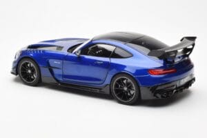 Mercedes AMG GT C190 Black Series Sinine Metallic Norev 1:18 183908 Metall - pilt 7/8