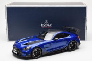 Mercedes AMG GT C190 Black Series Sinine Metallic Norev 1:18 183908 Metall - pilt 8/8
