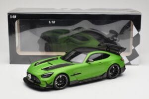 Mercedes AMG GT C190 Black Series Green Hell Magno Minichamps 1:18 155032020 Metall - pilt 6/6