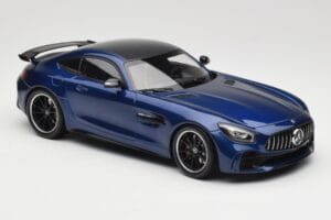 Mercedes AMG GT R C190 AMG Solarbeam Yellow Metallic Minichamps 1:18 155036022 Metall - pilt 4/6