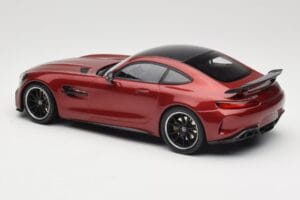 Mercedes AMG GT R C190 Jupiter Red Metallic Minichamps 1:18 155036027 Metall - pilt 5/6