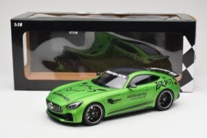 Mercedes AMG GT R C190 Ringtaxi Minichamps 1:18 155036091 Metall - pilt 6/6