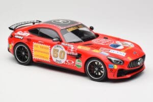 Mercedes AMG GT R C190 Roosa Kuld Minichamps 1:18 155036024 Metall - pilt 4/6