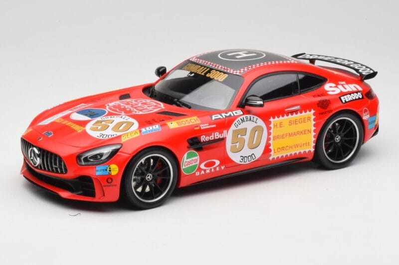 Mercedes AMG GT R C190 Roosa Kuld Minichamps 1:18 155036024 Metall