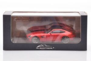 Mercedes AMG GT-R Metallik Punane Almost Real 1:43 420703 Metall - pilt 4/4