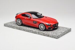 Mercedes Brabus AMG GT S C190 600 Mars Punane Minichamps 1:18 107032521 Metall - pilt 4/6