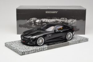 Mercedes Brabus AMG GT S C190 Obsidian Must Minichamps 1:18 107032520 Metall - pilt 6/6
