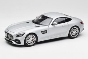 Mercedes AMG GT S C190 Designo Iridium Hõbedane Magno Norev 1:18 B66960485 Metall