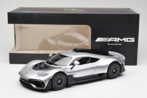 Mercedes AMG One Hightech Hõbedane NZG 1:18 B66961043 Metall - pilt 8/8