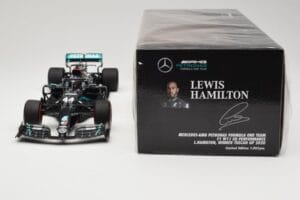 Mercedes AMG Petronas W11 #44 L. Hamilton Winner Tuscan GP 2020 Minichamps 1:18 110200944 Metall - pilt 6/6