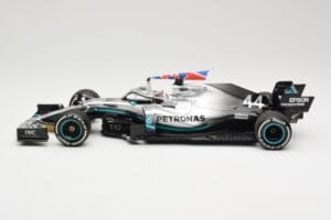 Mercedes AMG Petronas W10 #44 L. Hamilton Winner British GP 2019 Minichamps 1:18 110191044 Metall - pilt 3/6