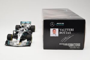 Mercedes AMG Petronas W10 #77 V. Bottas Winner USA GP 2019 Minichamps 1:18 110191877 Metall - pilt 6/6