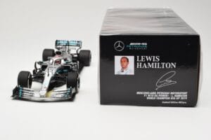 Mercedes AMG Petronas W10 EQ Power+ #44 L. Hamilton USA GP F1 World Champion 2019 Minichamps 1:18 110191844 Metall - pilt 7/7