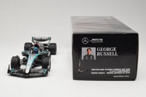 Mercedes AMG Petronas W15 E Performance #63 G. Russell Winner Austrian GP 2024 Minichamps 1:18 110241163 Metall - pilt 6/6