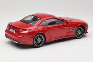 Mercedes AMG SL 63 R231 Punane Maisto 1:18 36199 Metall - pilt 3/8